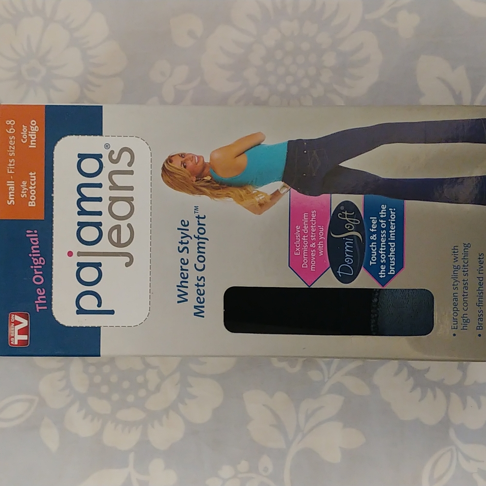 Pajama Jeans Original as seen on TV size small 6-8, selling on Amazon for $51+